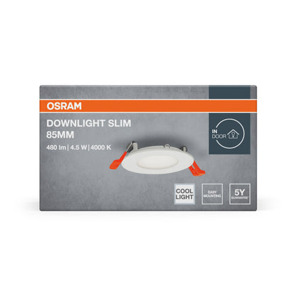 LED downlight 4.50W IP20 4000K 110° – zápustné LED svietidlo OSRAM