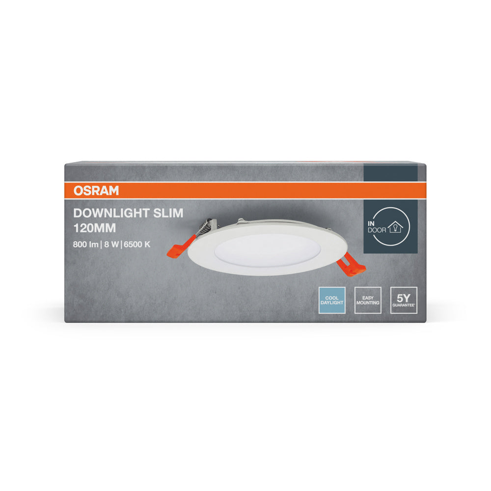 LED downlight 8W IP20 6500K 110° – zápustné LED svietidlo OSRAM