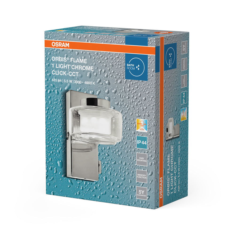 LED nástenné svietidlo 5.50W IP44 4000K 115° – nástenné LED svietidlo OSRAM