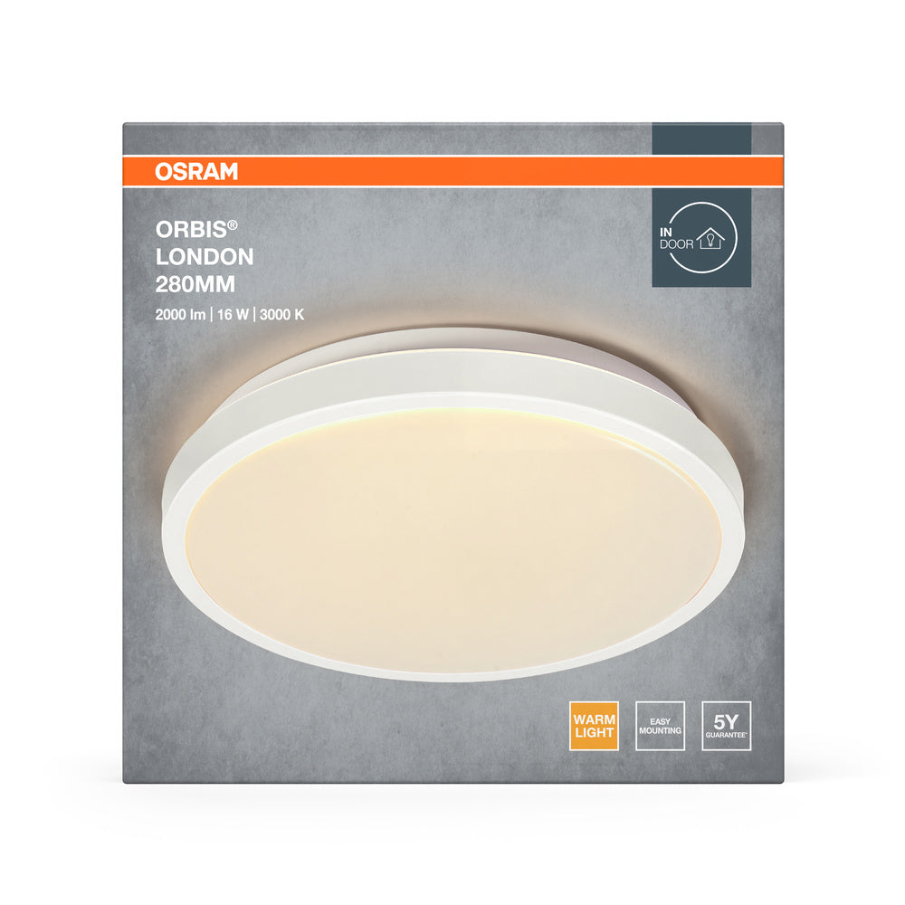 LED stropné svietidlo 16W IP20 3000K 120° – stropné LED svietidlo OSRAM