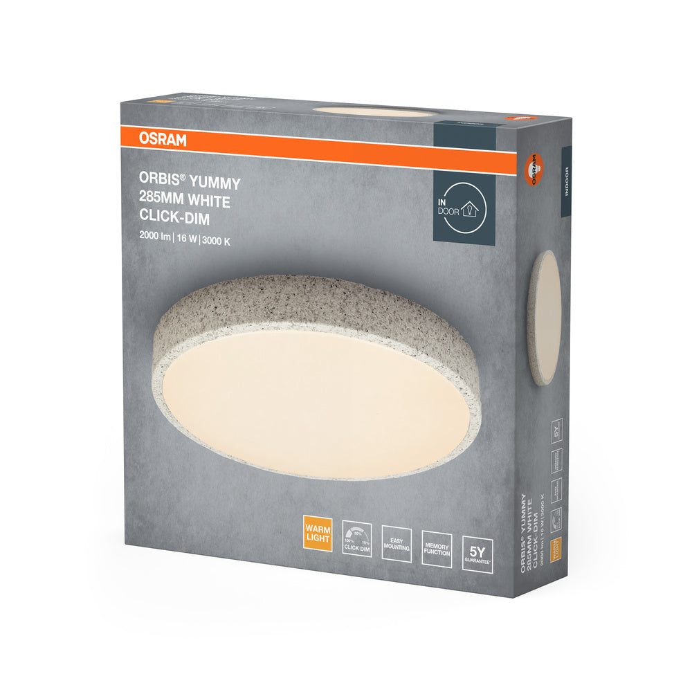 LED stropné svietidlo 16W IP20 3000K 120° – stropné LED svietidlo OSRAM