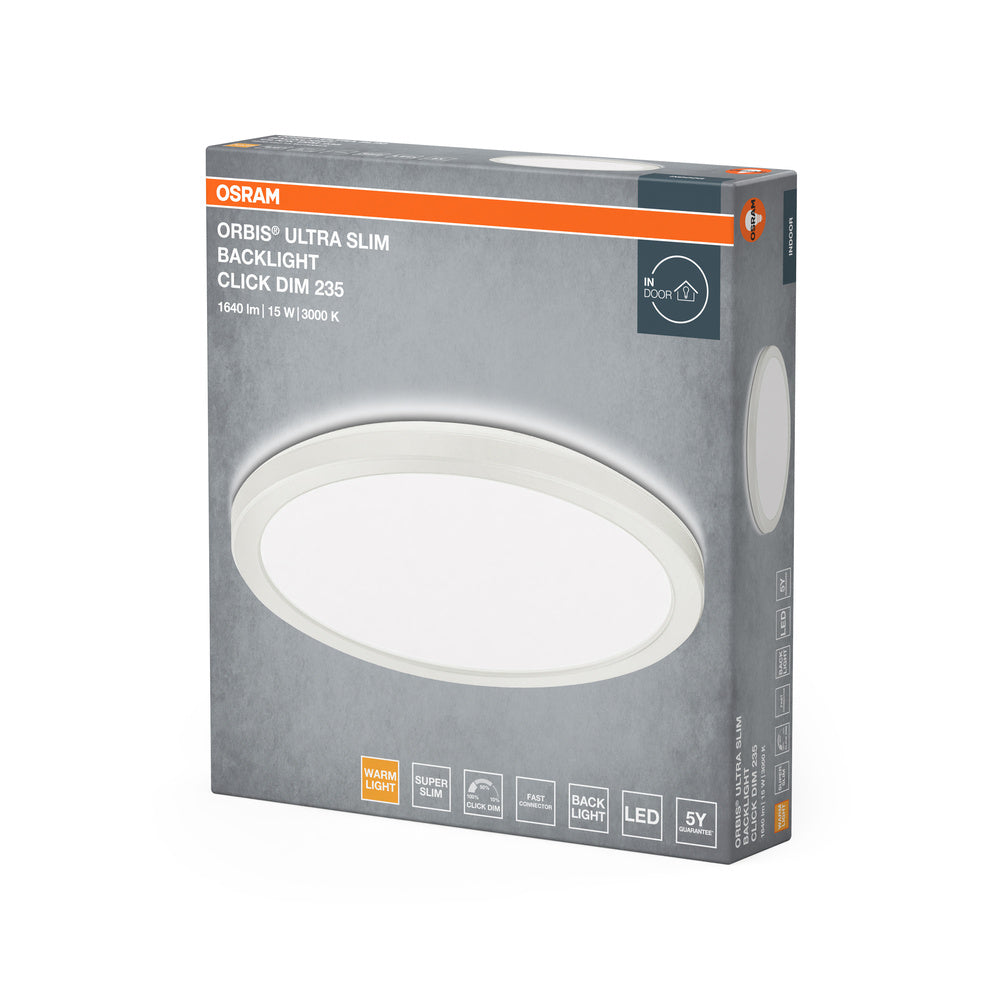 LED stropné svietidlo 15W IP20 3000K 110° – stropné LED svietidlo OSRAM