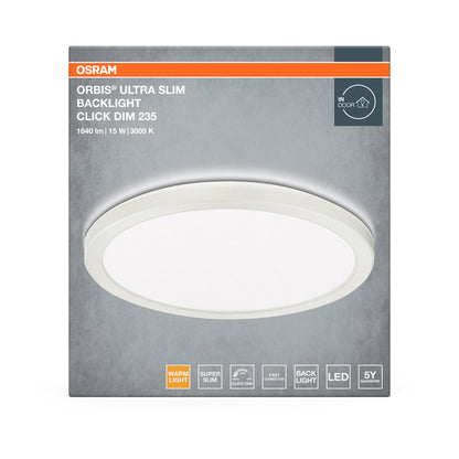 LED stropné svietidlo 15W IP20 3000K 110° – stropné LED svietidlo OSRAM