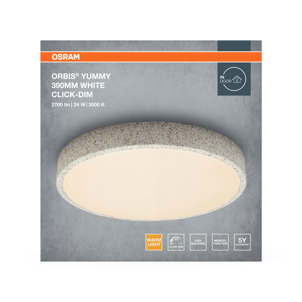 LED stropné svietidlo 24W IP20 3000K 120° – stropné LED svietidlo OSRAM