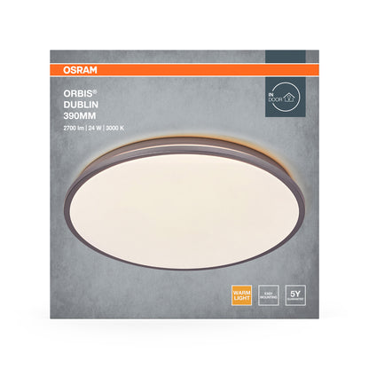 LED stropné svietidlo 24W IP20 3000K 120° – stropné LED svietidlo OSRAM