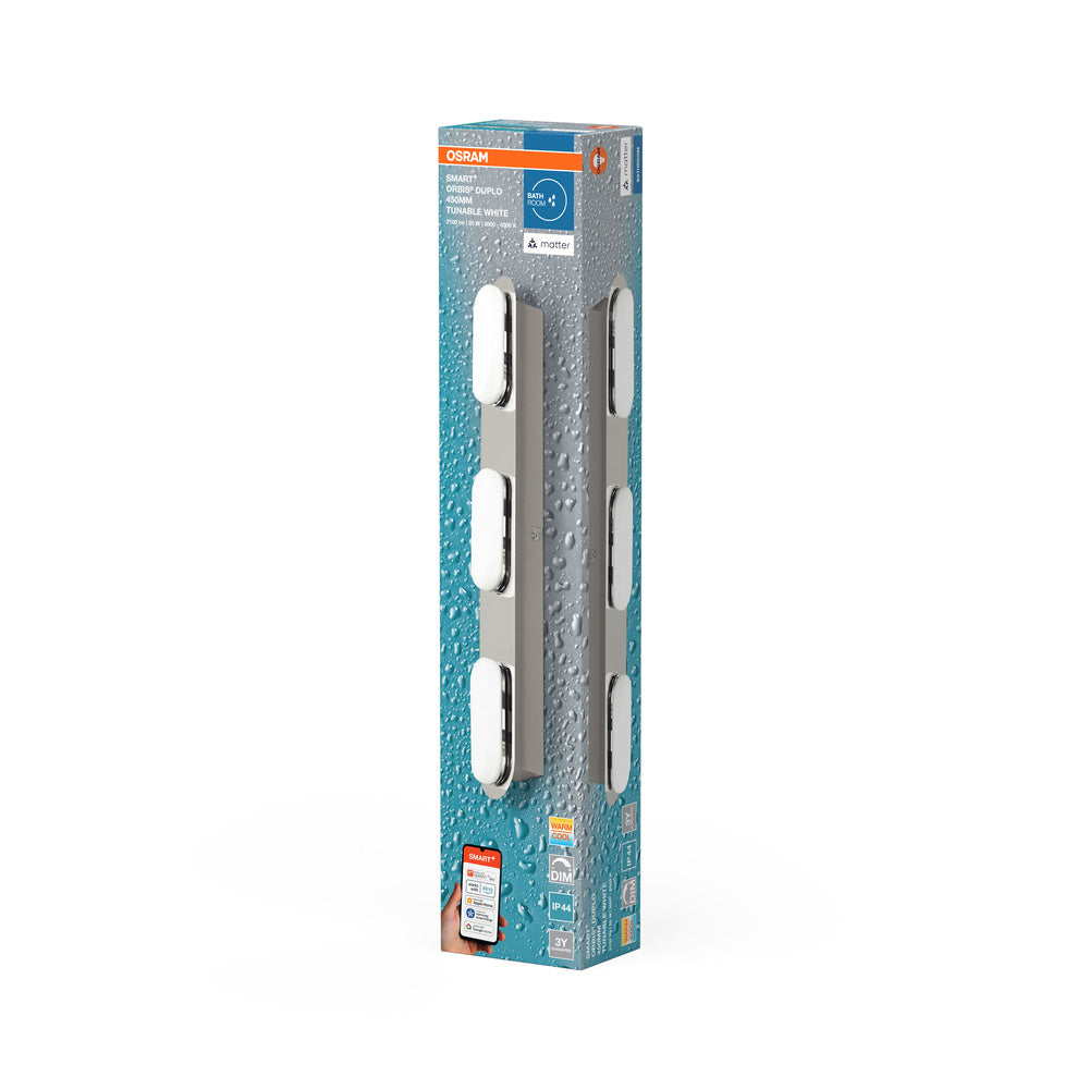LED nástenné svietidlo 20W IP44 6500K 120° – nástenné LED svietidlo OSRAM