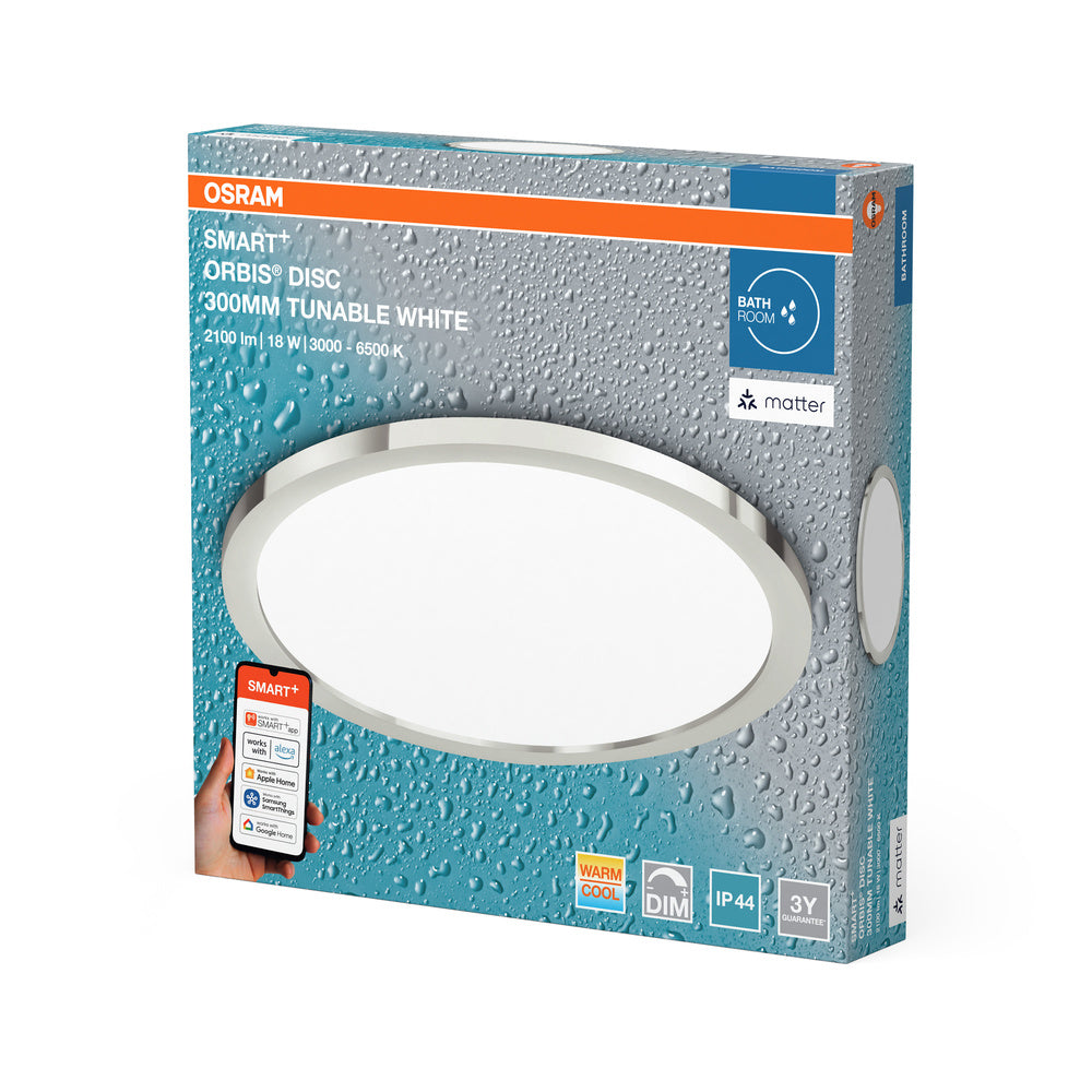 LED stropné svietidlo 18W IP44 6500K 110° – stropné LED svietidlo OSRAM
