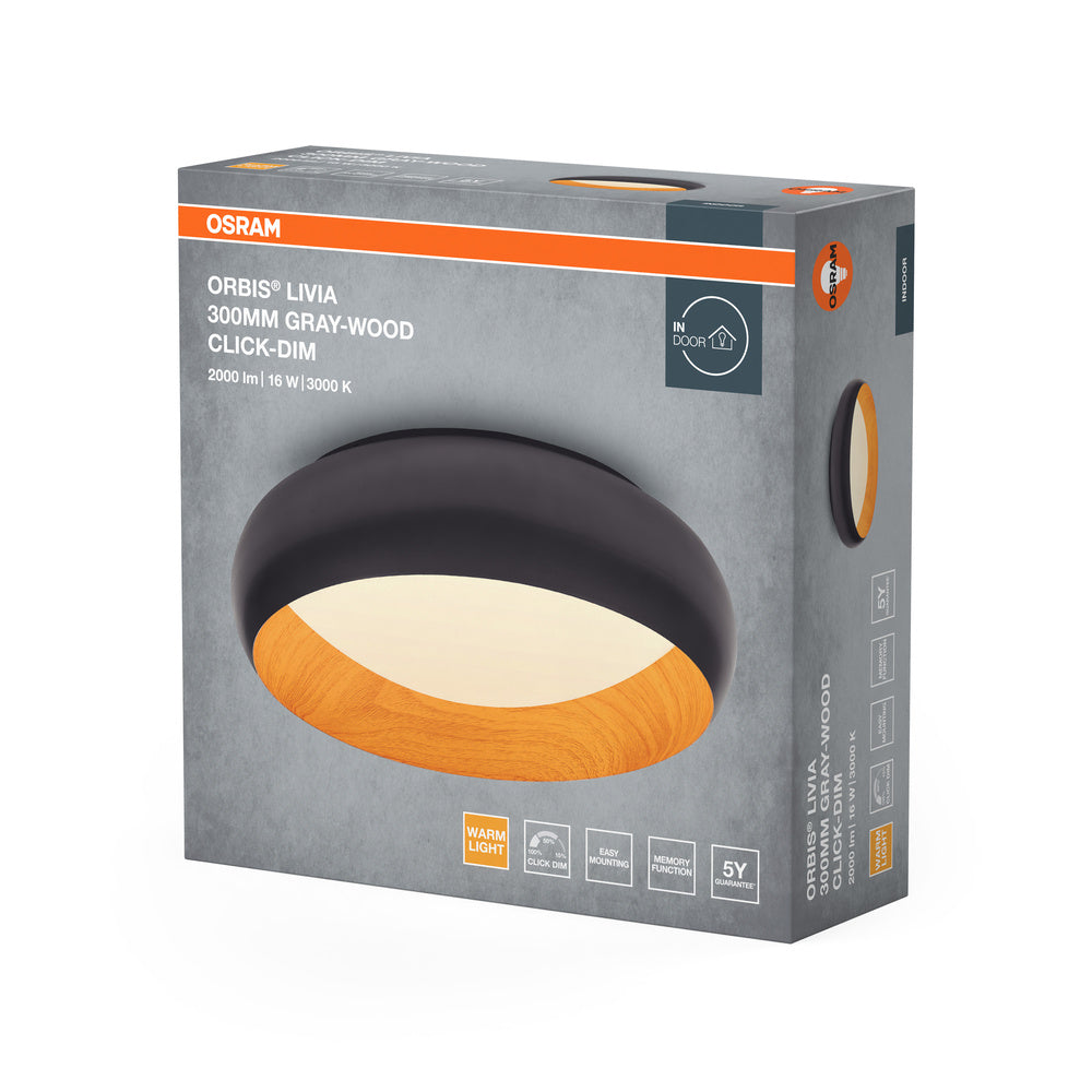 LED stropné svietidlo 16W IP20 3000K 120° – stropné LED svietidlo OSRAM