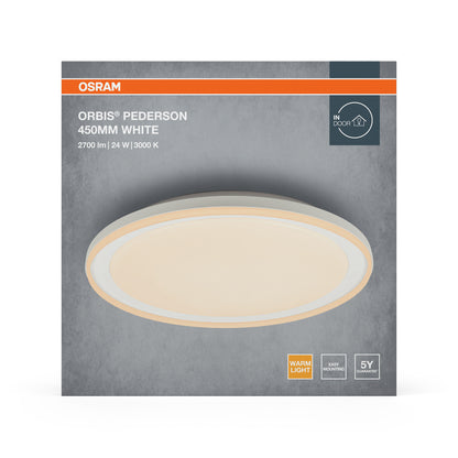 LED stropné svietidlo 24W IP20 3000K 120° – stropné LED svietidlo OSRAM