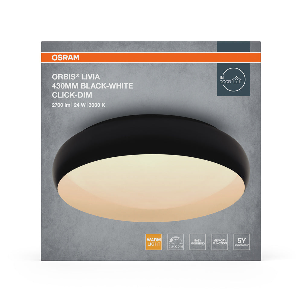 LED stropné svietidlo 24W IP20 3000K 120° – stropné LED svietidlo OSRAM