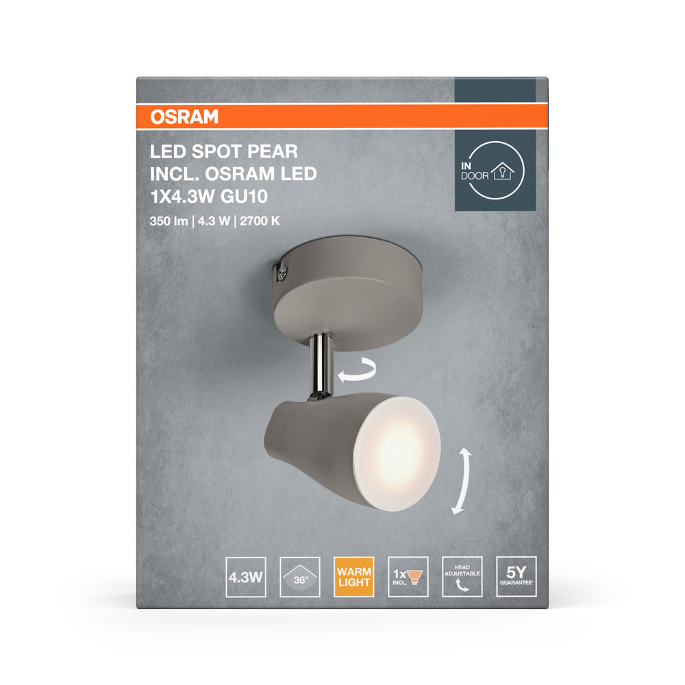 LED downlight 4.30W IP20 2700K 36° – zápustné LED svietidlo OSRAM