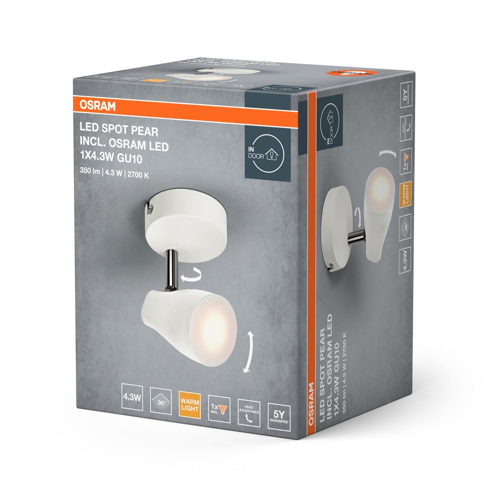 LED downlight 4.30W IP20 2700K 36° – zápustné LED svietidlo OSRAM