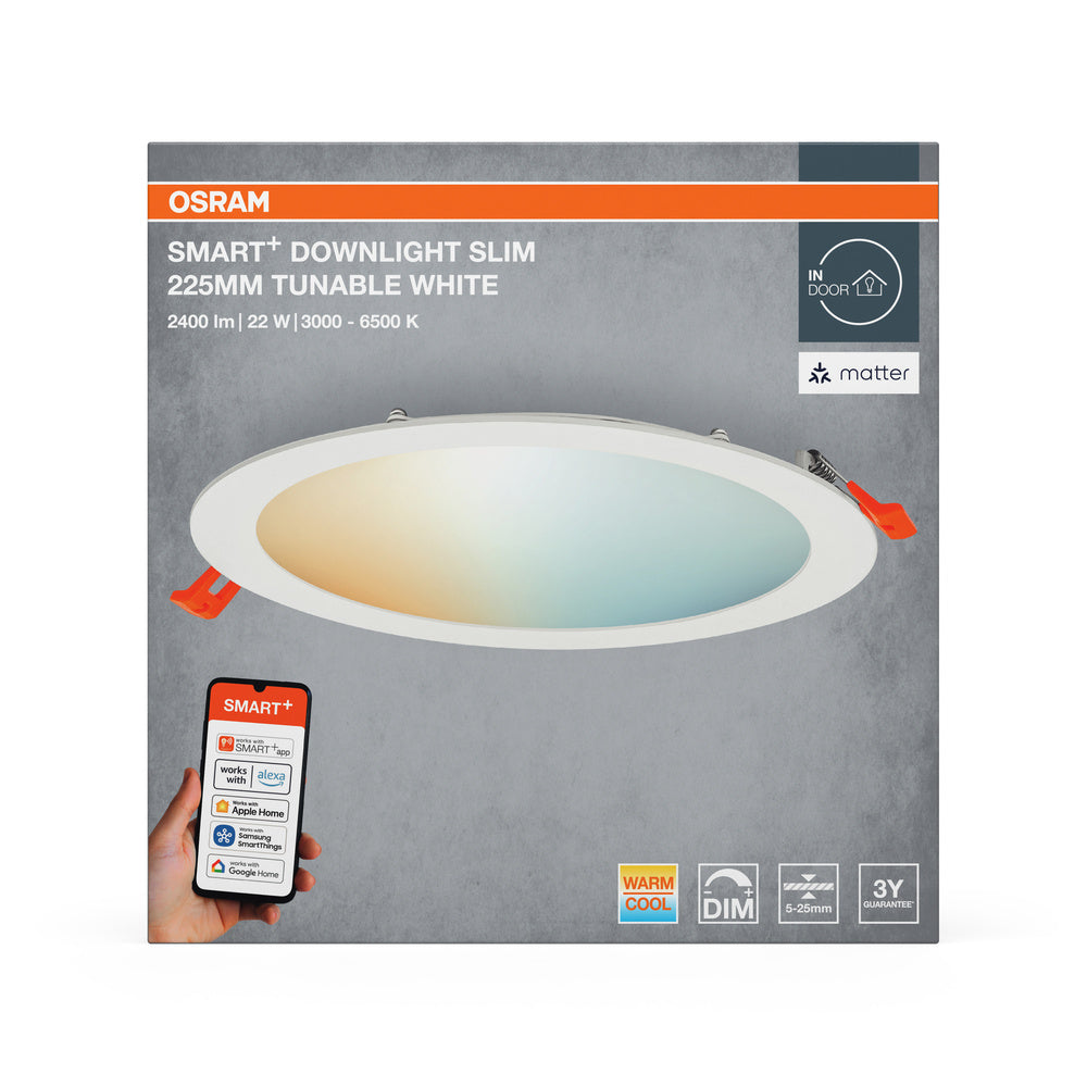 LED downlight 22W IP20 6500K 110° – zápustné LED svietidlo OSRAM