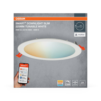 LED downlight 22W IP20 6500K 110° – zápustné LED svietidlo OSRAM
