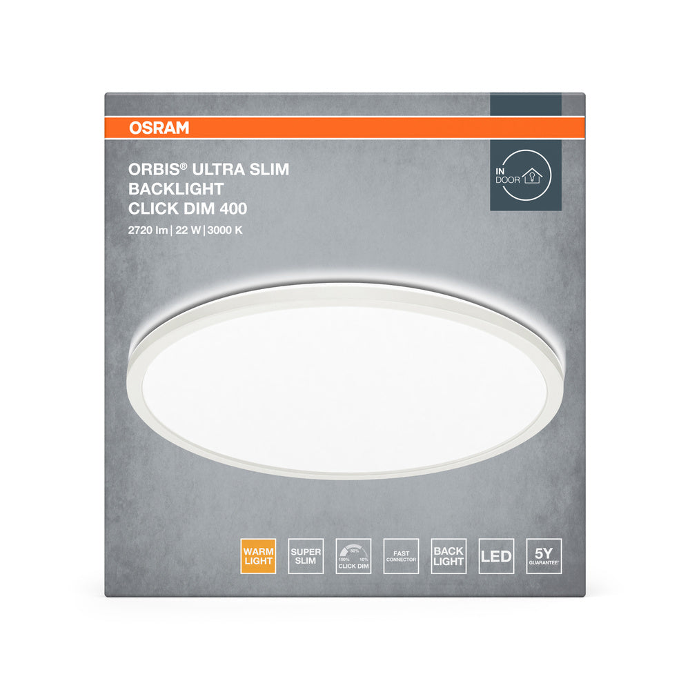 LED stropné svietidlo 22W IP20 3000K 110° – stropné LED svietidlo OSRAM