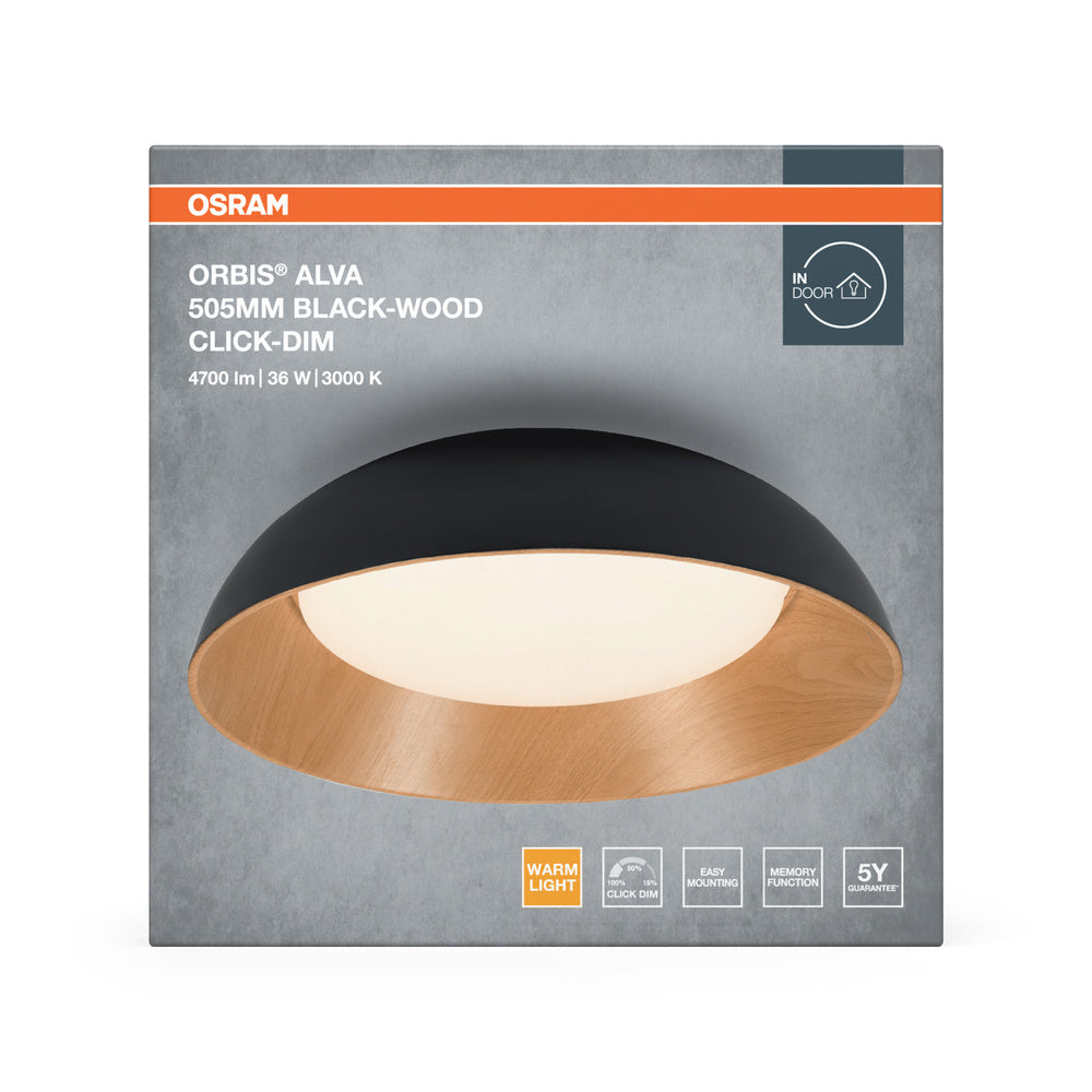 LED stropné svietidlo 36W IP20 3000K 120° – stropné LED svietidlo OSRAM
