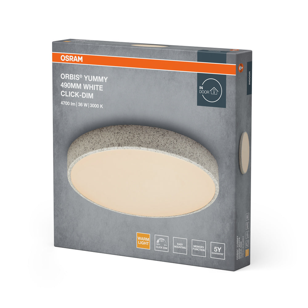 LED stropné svietidlo 36W IP20 3000K 120° – stropné LED svietidlo OSRAM