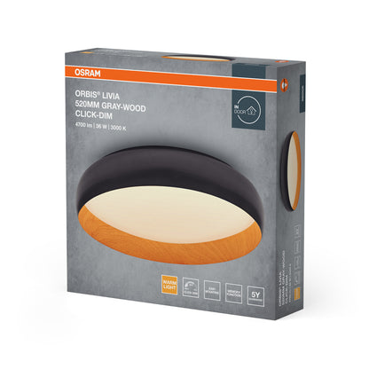 LED stropné svietidlo 36W IP20 3000K 120° – stropné LED svietidlo OSRAM