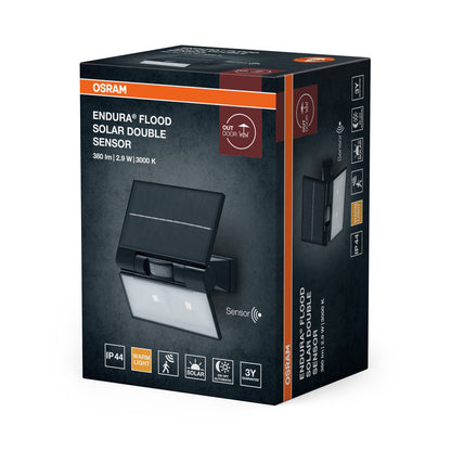 LED reflektor 2.9W IP44 3000K 110° – vonkajšie LED svietidlo OSRAM