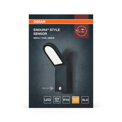 LED nástenné svietidlo 12W IP44 3000K 107° – nástenné LED svietidlo OSRAM
