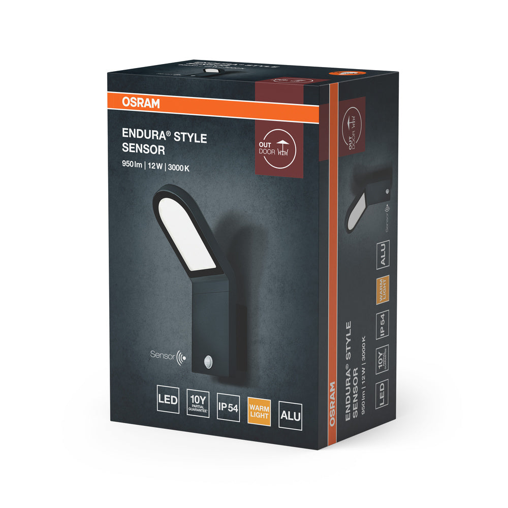 LED nástenné svietidlo 12W IP44 3000K 107° – nástenné LED svietidlo OSRAM