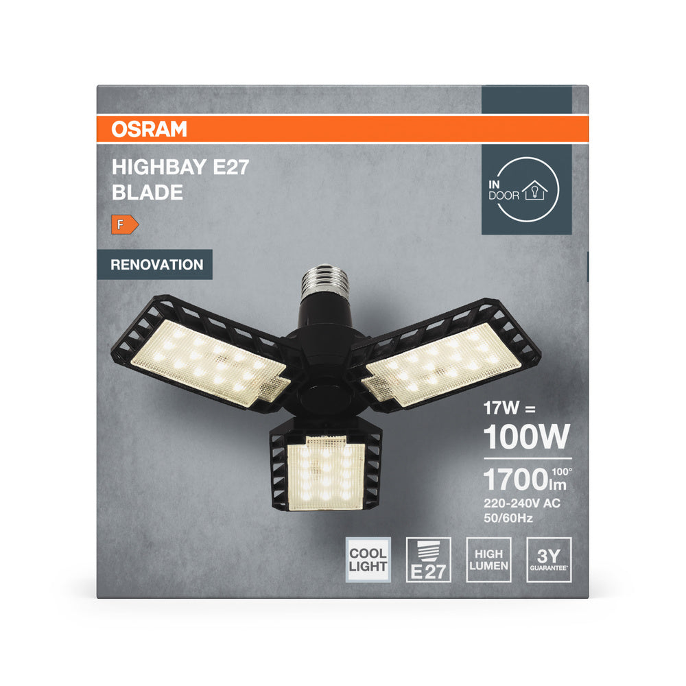 LED High Bay 17W IP20 4000K 100° – priemyselné LED svietidlo OSRAM