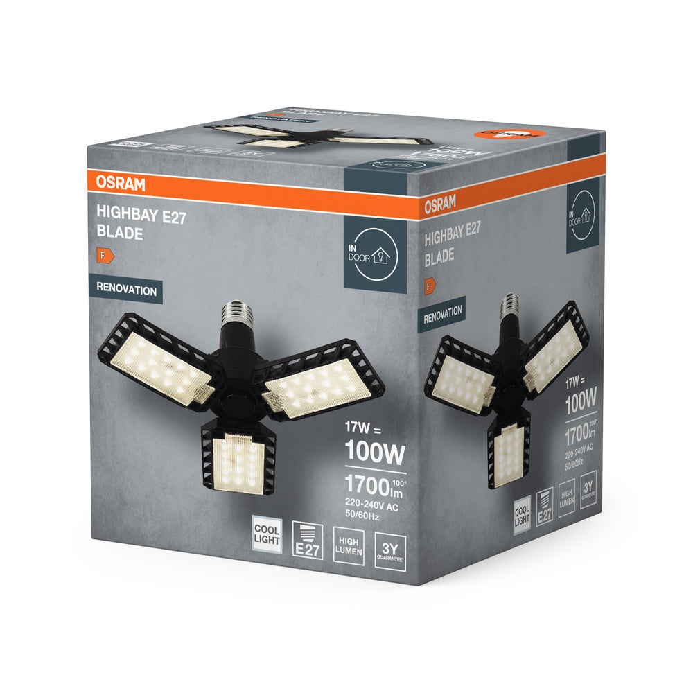 LED High Bay 17W IP20 4000K 100° – priemyselné LED svietidlo OSRAM