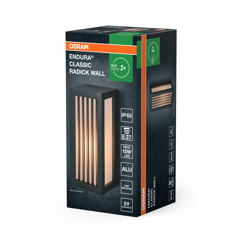 LED nástenné svietidlo IP65 – nástenné LED svietidlo OSRAM