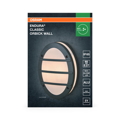 LED nástenné svietidlo IP65 – nástenné LED svietidlo OSRAM