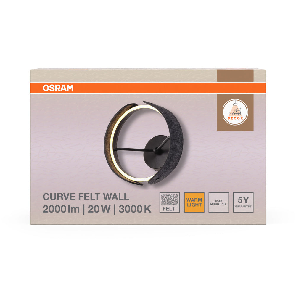 LED nástenné svietidlo 20W IP20 3000K 300° – nástenné LED svietidlo OSRAM