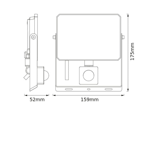 LED reflektor 30W IP65 6500K 105° – vonkajšie LED svietidlo BELLALUX