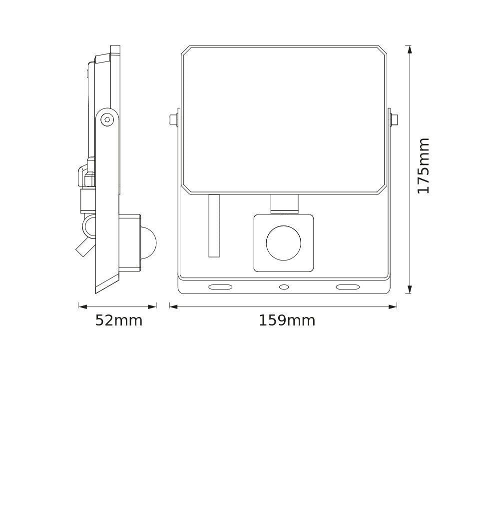 LED reflektor 30W IP65 4000K 105° – vonkajšie LED svietidlo BELLALUX