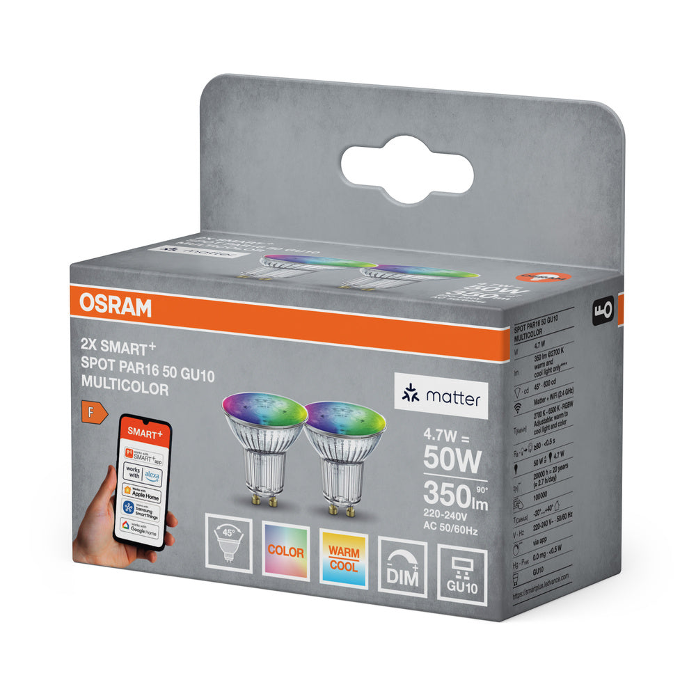 LED downlight 4.7W IP20 6500K 45° – zápustné LED svietidlo OSRAM