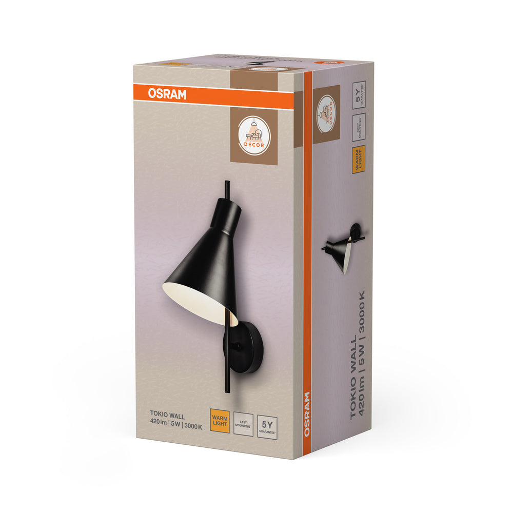 LED nástenné svietidlo 5W IP20 3000K – nástenné LED svietidlo OSRAM