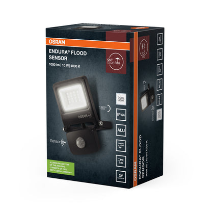 LED reflektor 10W IP44 4000K 110° – vonkajšie LED svietidlo OSRAM