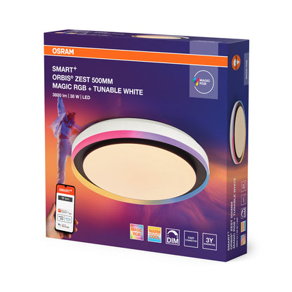 LED stropné svietidlo 38W IP20 6500K 120° – stropné LED svietidlo OSRAM