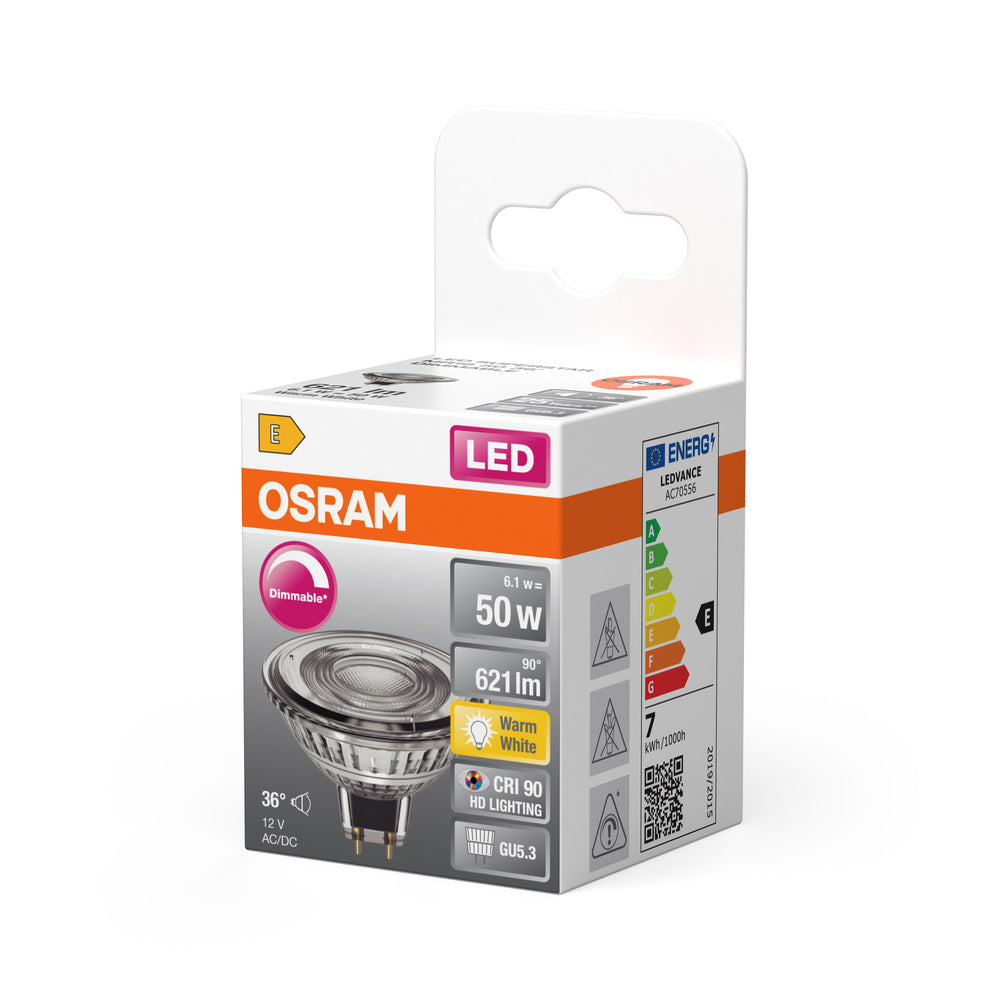 LED stropné svietidlo 6.1W IP20 2700K 36° – stropné LED svietidlo OSRAM