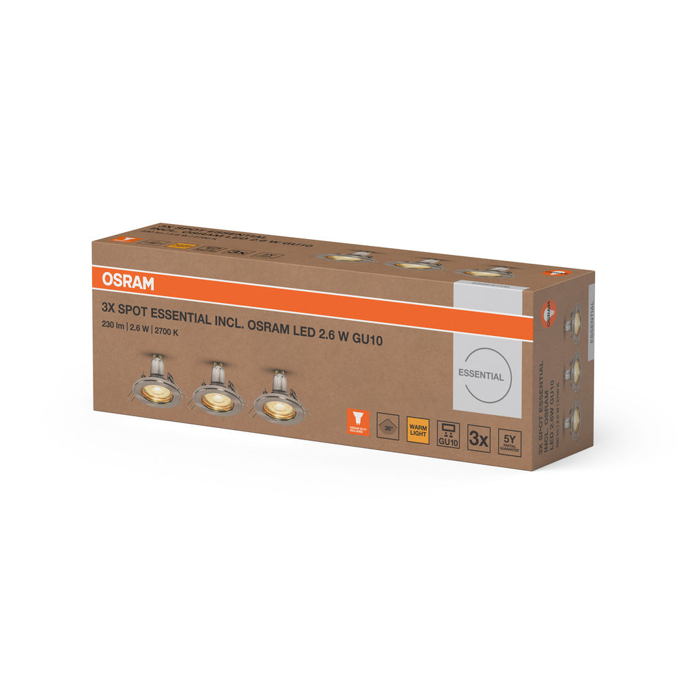 LED downlight 2.60W IP20 2700K 36° – zápustné LED svietidlo OSRAM