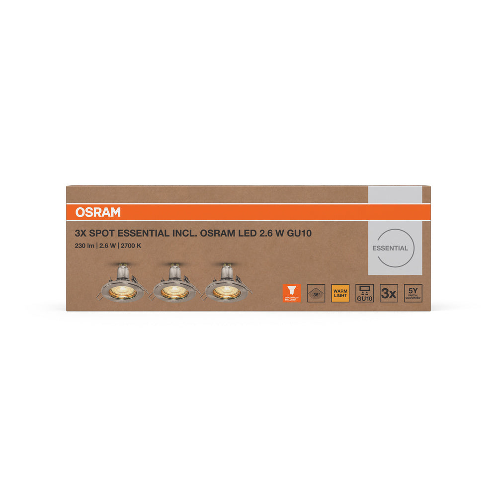 LED downlight 2.60W IP20 2700K 36° – zápustné LED svietidlo OSRAM
