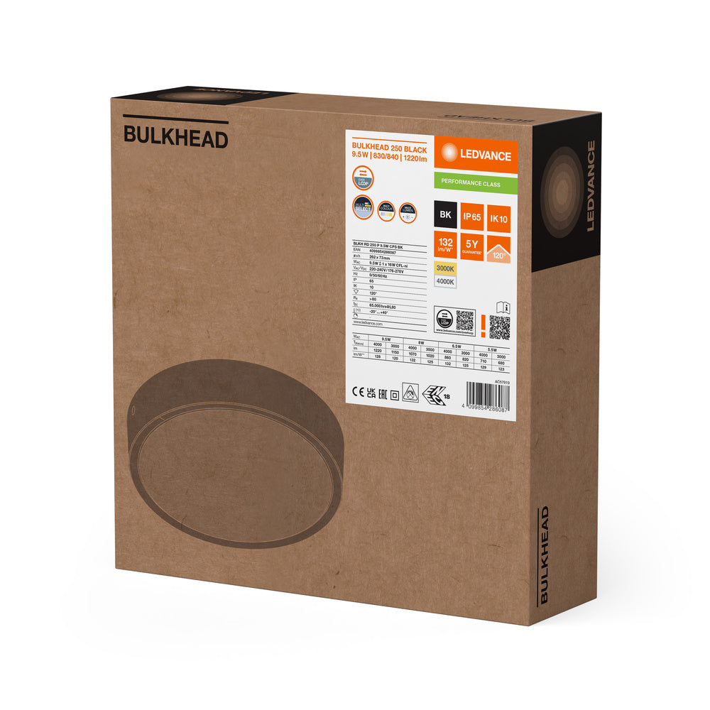 LED nástenné svietidlo 9.5W IP65 3000K 120° – nástenné LED svietidlo LEDVANCE