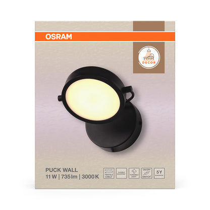 LED nástenné svietidlo 11W IP20 3000K 120° – nástenné LED svietidlo OSRAM