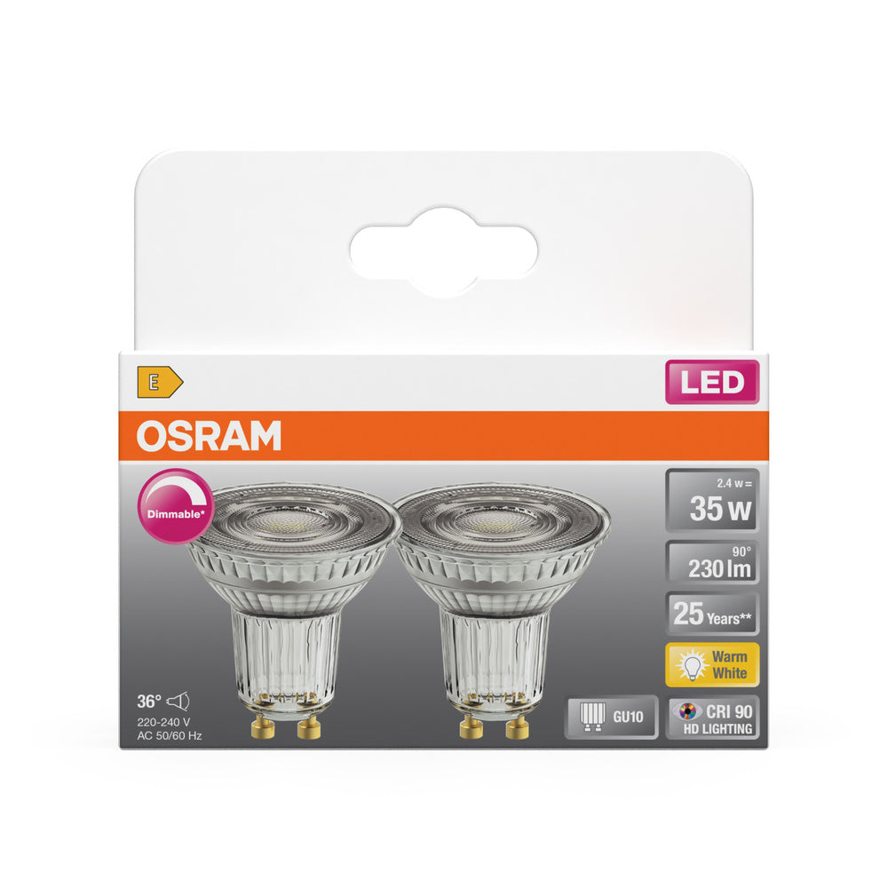 LED downlight 2.4W IP20 2700K 36° – zápustné LED svietidlo OSRAM