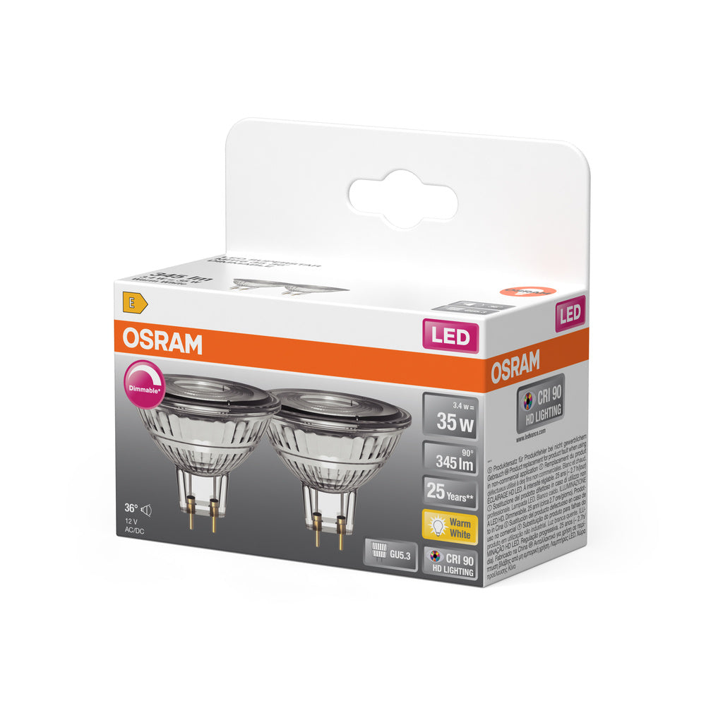 LED stropné svietidlo 3.4W IP20 2700K 36° – stropné LED svietidlo OSRAM