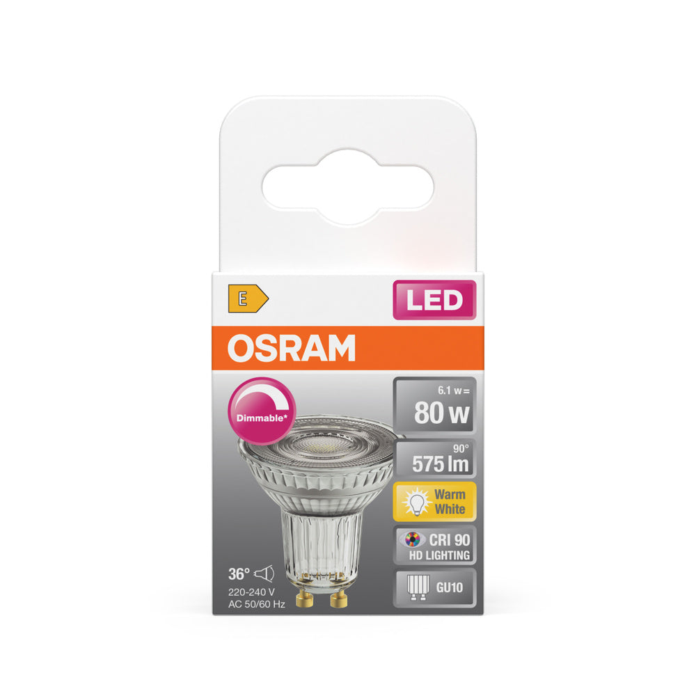 LED downlight 6.1W IP20 2700K 36° – zápustné LED svietidlo OSRAM