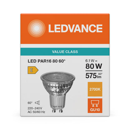 LED downlight 6.1W IP20 2700K 60° – zápustné LED svietidlo LEDVANCE