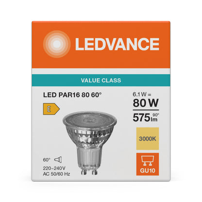 LED downlight 6.1W IP20 3000K 60° – zápustné LED svietidlo LEDVANCE
