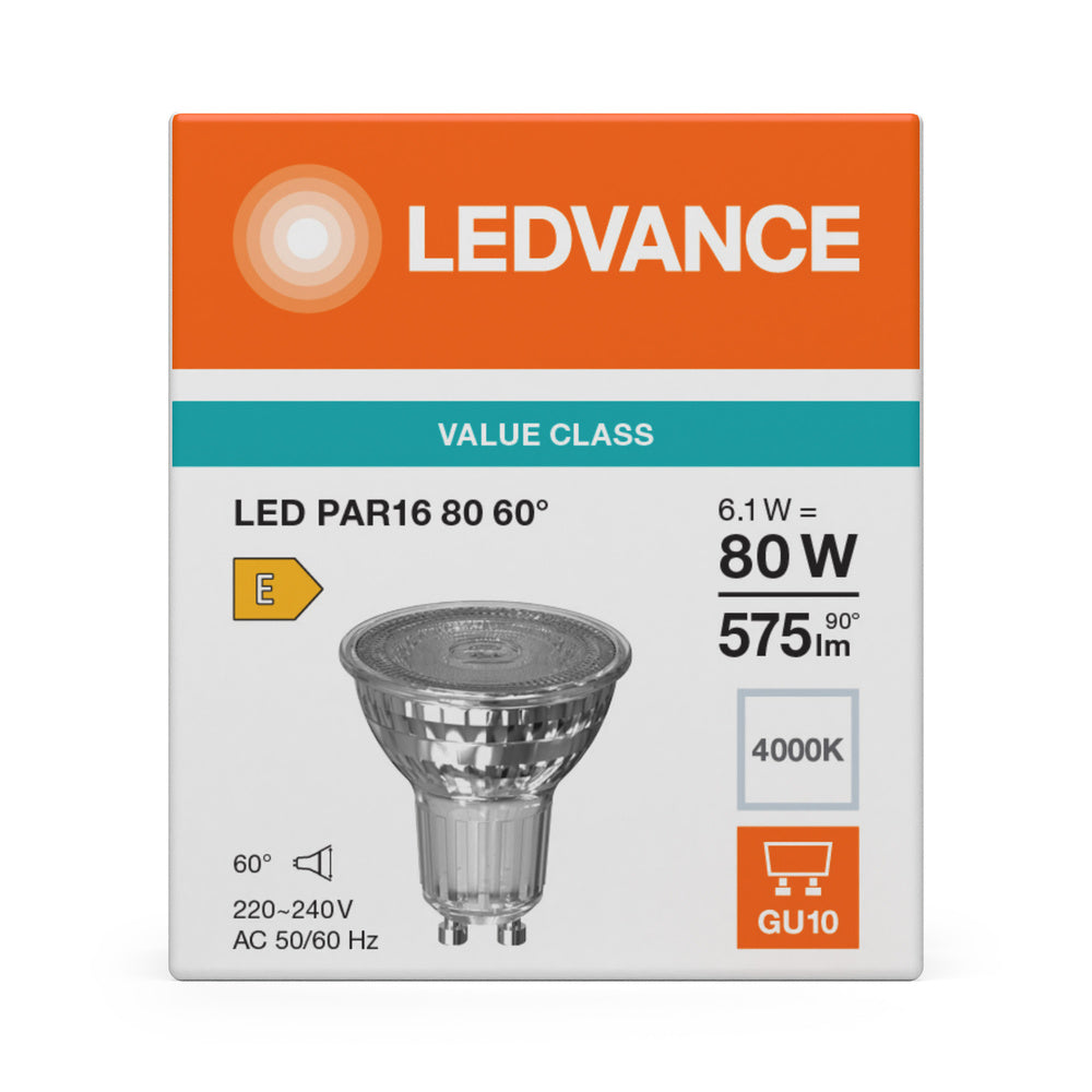 LED downlight 6.1W IP20 4000K 60° – zápustné LED svietidlo LEDVANCE