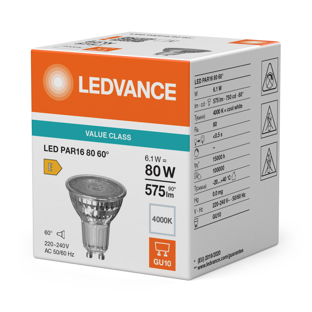 LED downlight 6.1W IP20 4000K 60° – zápustné LED svietidlo LEDVANCE