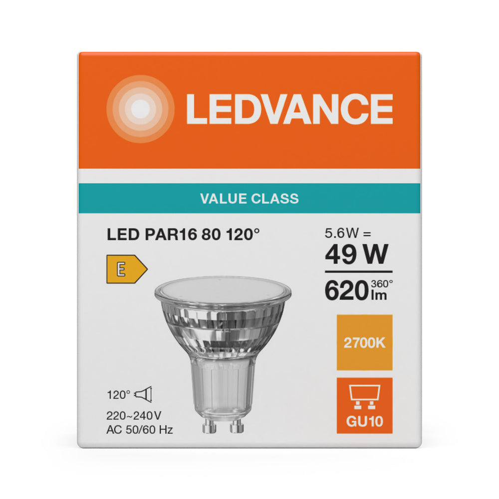 LED downlight 5.6W IP20 2700K 120° – zápustné LED svietidlo LEDVANCE
