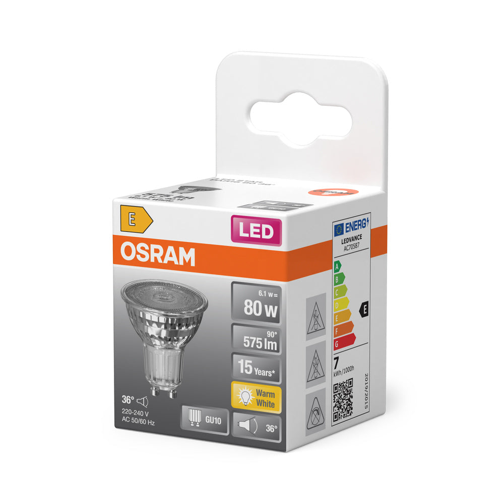 LED downlight 6.1W IP20 2700K 36° – zápustné LED svietidlo OSRAM